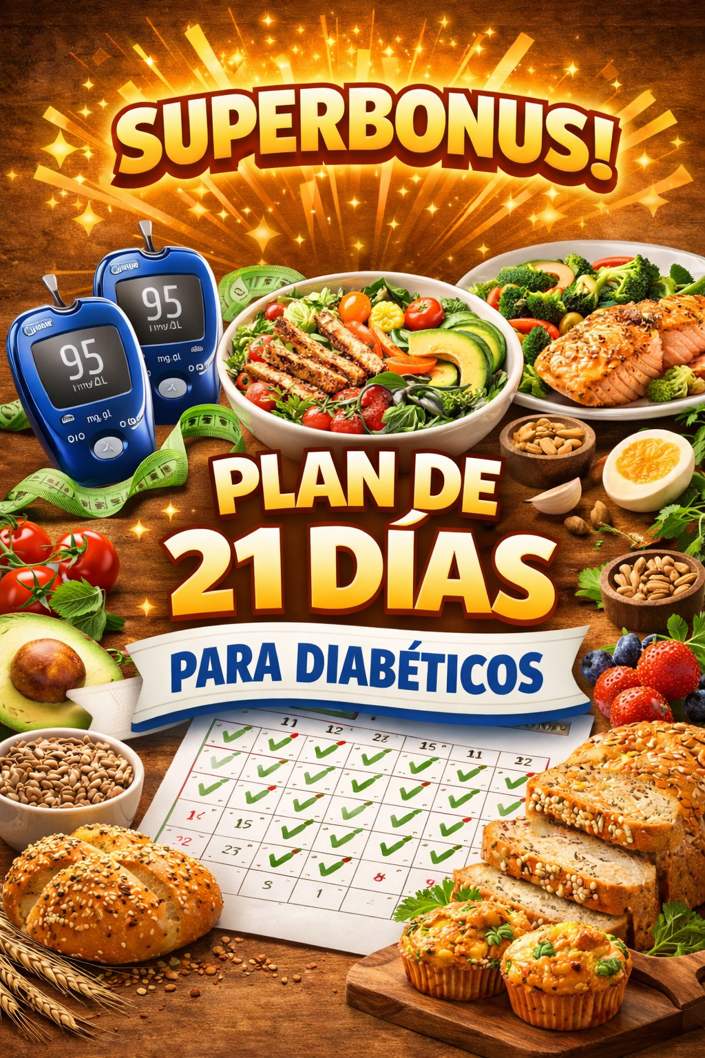 Plan Dulce Balance – 21 Días para Estabilizar tu Glucosa sin Renunciar al Sabor